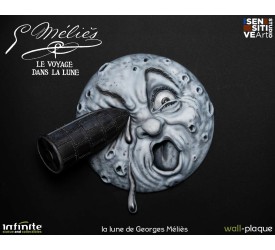 La Lune De Georges Melies Wall Plaque