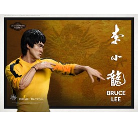 Blitzway 1/4 Bruce Lee Tribute 50th Anniversary Grafted Hair Version