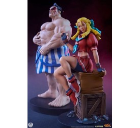 Street Fighter Street Jam Statuen 1/10 Karin & E. Honda
