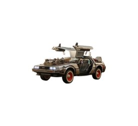 Back to the Future III Movie Masterpiece Vehicle 1/6 DeLorean Time Machine 72 cm