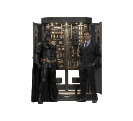 The Dark Knight Movie Masterpiece Action Figures and Diorama 1/6 Batman Armory with Bruce Wayne (2.0) 30 cm