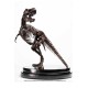 Jurassic Park ECC Elite Creature Line Statue 1/24Rotunda T-Rex Skeleton Bronze 27 cm