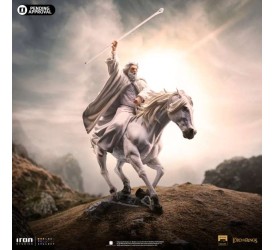 Lord Of The Ring Gandalf The White On Shadowfax CCXP Exclusive 1/10 Statue