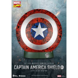 Marvel Comics Series Captain America Shield Life Size Statue
