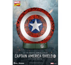 Marvel Comics Series Captain America Shield Life Size Statue