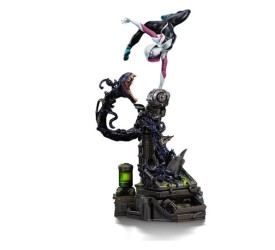 Spider-Man vs Villains Art Scale Statue 1/10 Ghost Spider Diorama 34 cm