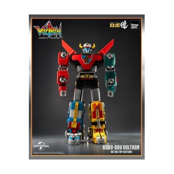 Voltron: Defender of the Universe Robo-Dou Action Figure Voltron Retro Toy Edition 27 cm