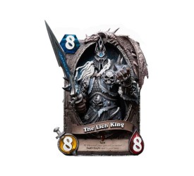 Hearthstone 3D Art Frame Statue The Lich King 31 cm
