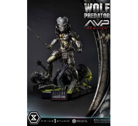 Alien vs. Predator Real Elite Masterline Series Statue 1/3 Requiem Wolf Predator Deluxe Version 95 cm