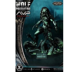 Alien vs. Predator Real Elite Masterline Series Statue 1/3 Requiem Wolf Predator Deluxe Bonus Version 95 cm