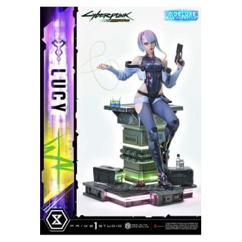 Cyberpunk: Edgerunners Real Elite Masterline Series Statue 1/4 Lucy Deluxe Version 50 cm