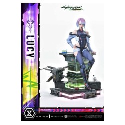 Cyberpunk: Edgerunners Real Elite Masterline Series Statue 1/4 Deluxe Bonus Version 50 cm