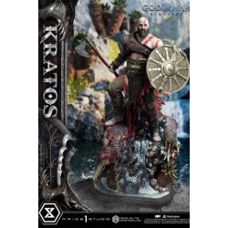 God of War: Ragnarok Real Elite Masterline Series Statue 1/3 Kratos Ultimate Version 95 cm