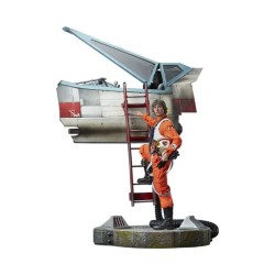 Star Wars Premium Format Statue Luke Skywalker & X-Wing: Red Five, Standing By 76 cm