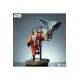 Star Wars Premium Format Statue Luke Skywalker & X-Wing: Red Five, Standing By 76 cm