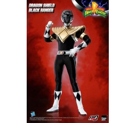 Mighty Morphin Power Rangers FigZero Action Figure 1/6 Dragon Shield Black Ranger 35 cm