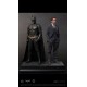 DC Comics Batman The Dark Knight Original 1/3 Scale Hyperreal Movie Statue The Batman and Bruce Wayne Duo Version