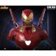 Marvel Avengers Infinity War Iron Man MK50 Life-size Bust (EX Battle Damage) 80 CM