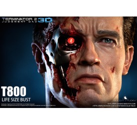 Terminator 2: Judgement Day T-800 Life Size Bust 65 CM