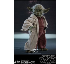Star Wars Episode II Movie Masterpiece Action Figure 1/6 Yoda 14 cm