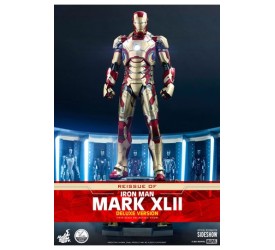 Iron Man 3 Action Figure 1/4 Iron Man Mark XLII Deluxe Version 49 cm