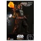 Star Wars The Mandalorian Action Figure 1/6 Boba Fett (Repaint Armor) and Throne 30 cm