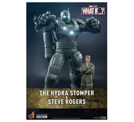 What If...? Action Figures 1/6 Steve Rogers and The Hydra Stomper 28 and 56 cm