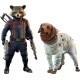 Marvel: Guardians of the Galaxy Vol. 3 Rocket and Cosmo 1/6 Scale Figure Set