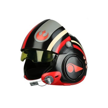 Star Wars The Force Awakens Poe Dameron Black Squadron Helmet
