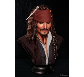 A.J. Thompson Artist Customization: 1/1 Captain Bust