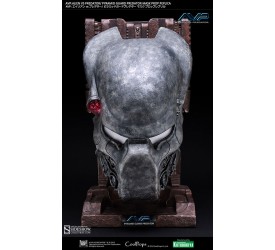 Alien VS Predator Pyramid Guard Predator Mask Prop Replica 48cm