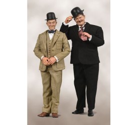 Laurel and Hardy Action Figure 2-Pack 1/6 Classic Suits Limited Edition 30-33 cm