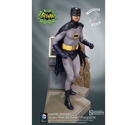 Batman 1966 Maquette To The Batmobile Batman 30 cm