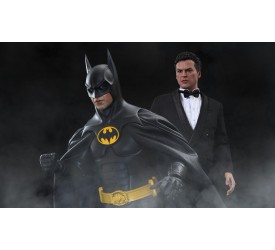 Batman Returns Movie Masterpiece Action Figure 2-Pack 1/6 Batman and Bruce Wayne 32 cm