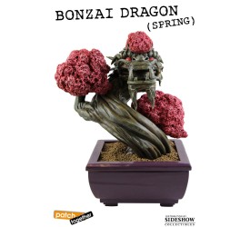 Bonsai Dragon Statue Spring 25cm