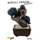 Bonsai Dragon Statue Winter 25 cm