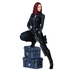 Captain America The Winter Soldier Statue Black Widow 22 cm