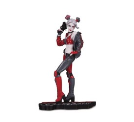DC Comics Red, White & Black Statue Harley Quinn by John Timms 18 cm