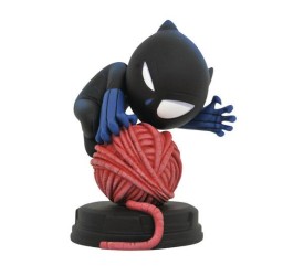 Marvel Animated Statue Black Panther 10 cm
