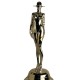 Fantasy Figure Gallery Statue 1/4 Sexy Robot 001 in Pink Bathing Suit Chrome Version 55 cm
