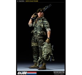 G.I. Joe Action Figure 1/6 Green Beret Lt. Falcon SDCC 2012 Sideshow Exclusive 30 cm