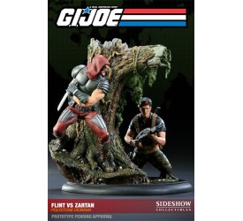 G.I. Joe Diorama Flint vs. Zartan