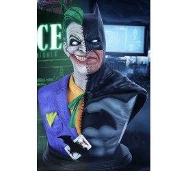 DC Comics Batman and Joker Fusion Half Bust 43 cm
