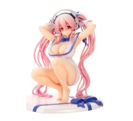 Super Sonico x DanMachi Statue PVC 1/7 Super Sonico Hestia Version 18 cm