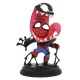 Marvel Comics Animated Series Mini-Statue Venom & Spider-Man 13 cm
