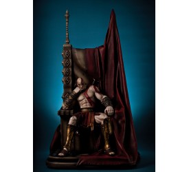 God of War Statue 1/4 Kratos on Throne 74 cm (without out brown shipper)