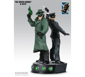 Green Hornet and Kato Polystone Statue