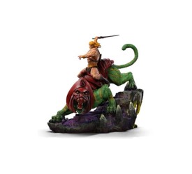 Masters of the Universe Deluxe Art Scale Statue 1/10 He-man and Battle Cat 31 cm