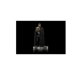 Star Wars The Mandalorian Art Scale Statue 1/10 Luke Skywalker and Grogu 21 cm