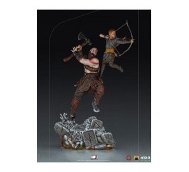 God of War BDS Art Scale Statue 1/10 Kratos and Atreus 34 cm